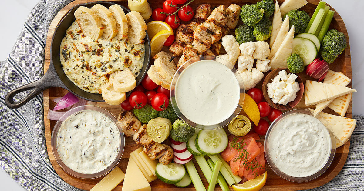 Dairy Dips, Sauces and Spreads Good Foods for Foodservice